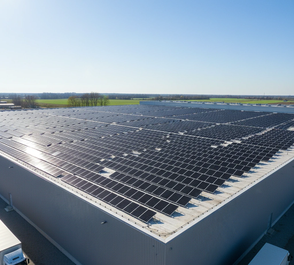 Мережева сонячна станція 100 кВт для агрофірми