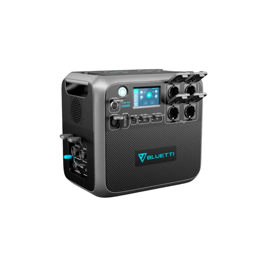 Портативна зарядна станція AC200MAX Bluetti (2200W 2048Wh AC220V EU) - схема роботи, фото 4