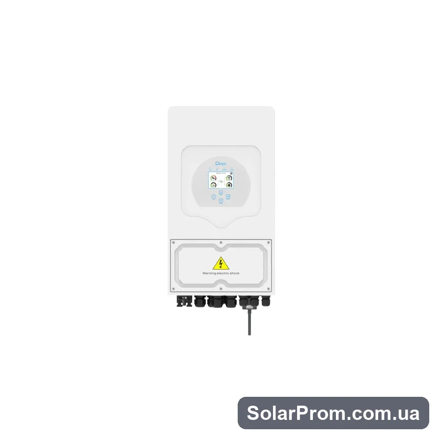 Гібридний інвертор SUN-06K-SG05LP1-EU Deye WiFi (6 kW, 1 фаза, 2 MPPT, LV) - фото 2, SolarProm