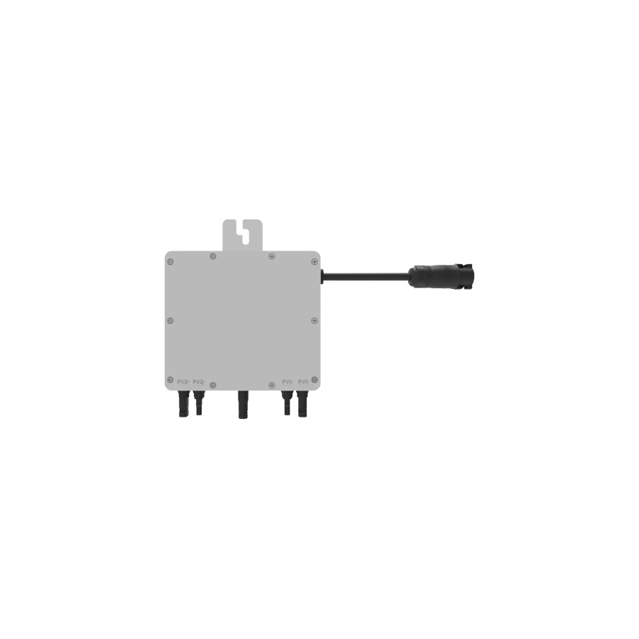 Мікро інвертор SUN-M100G3-EU-Q0 Deye WiFi (1000 W, 1 фаза, 2 MPPT) - схема роботи, фото 2
