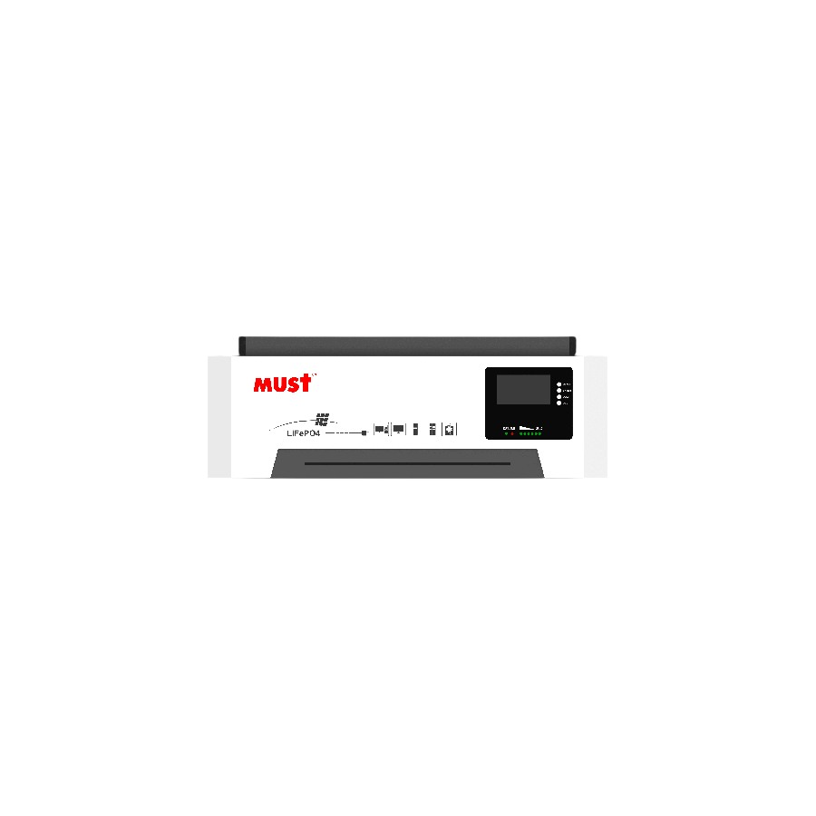 Акумуляторна батарея LP19-48100 Must (LiFePO4 51,2V 100Ah 5,12kWh) в каталозі SolarProm