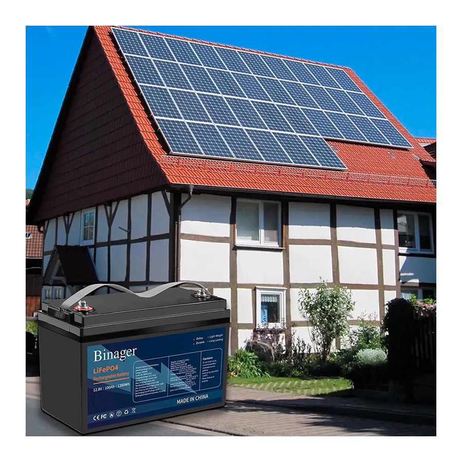Акумуляторна батарея HS-12,8V100Ah Binager (LiFePO4 12,8V 100Ah 1280Wh) - схема роботи, фото 2