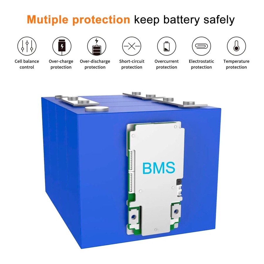 Акумуляторна батарея HS-12,8V100Ah Binager (LiFePO4 12,8V 100Ah 1280Wh) - схема роботи, фото 7