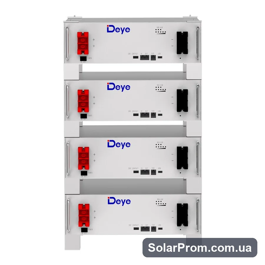 Акумуляторна батарея SE-G5.1 Pro Deye (LiFePO4 51,2V 100Ah 5,12kWh) - фото 3, SolarProm