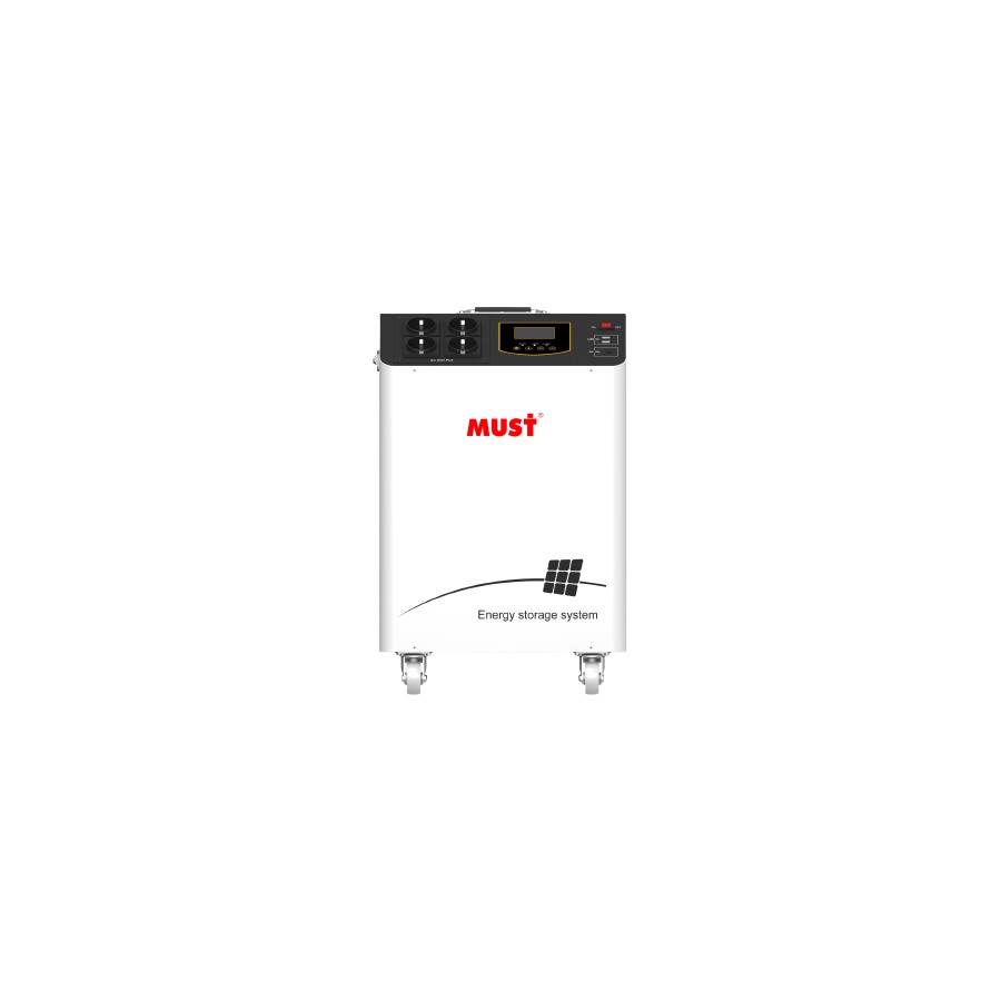 Система зберігання енергії HBP18-3024 Must (25,6V 50A 3kW 120Ah 3,2kWh) - схема роботи, фото 3