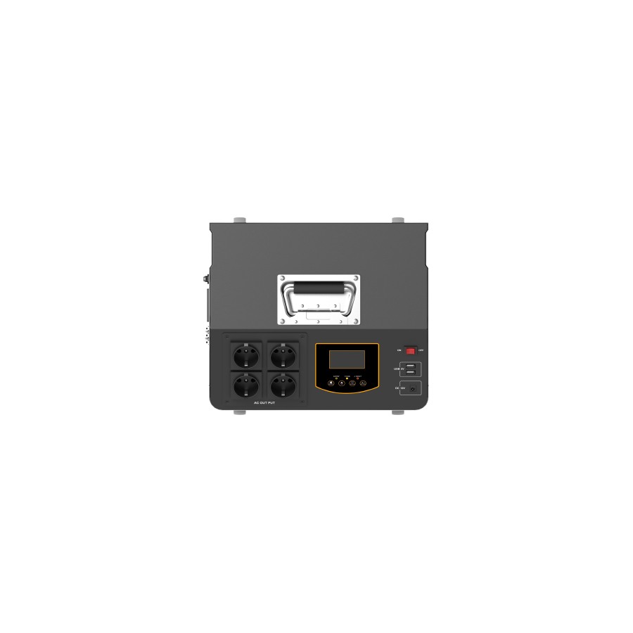 Система зберігання енергії HBP18-3024 Must (25,6V 50A 3kW 120Ah 3,2kWh) - схема роботи, фото 4