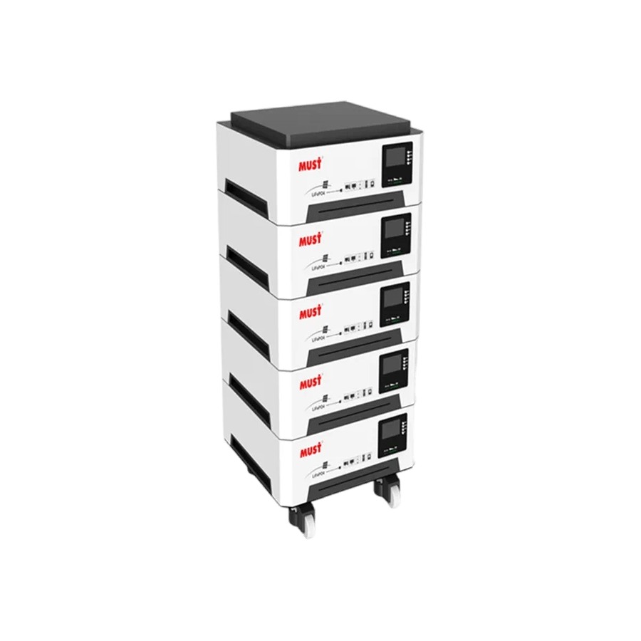 Система зберігання енергії HBP18-52484 PRO Must (51,2V 100A 5,2kW 400Ah 20,48kWh) в каталозі SolarProm
