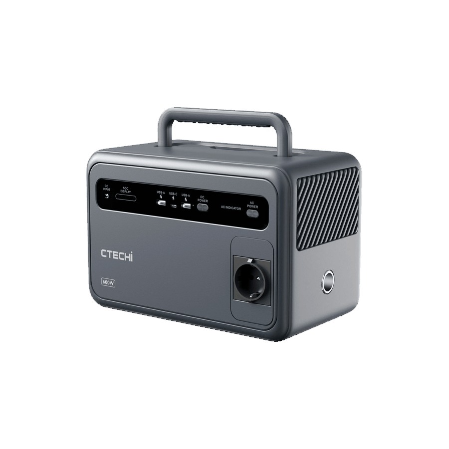 Портативна зарядна станція GT600 Portable Power Station CTECHi (600W 691Wh AC220V EU) в каталозі SolarProm