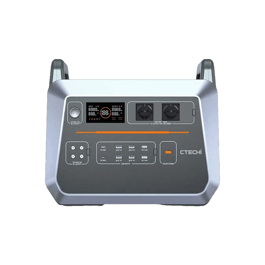 Портативна зарядна станція ST2000 Portable Power Station CTECHi (2000W 2073Wh AC220V EU) в каталозі SolarProm