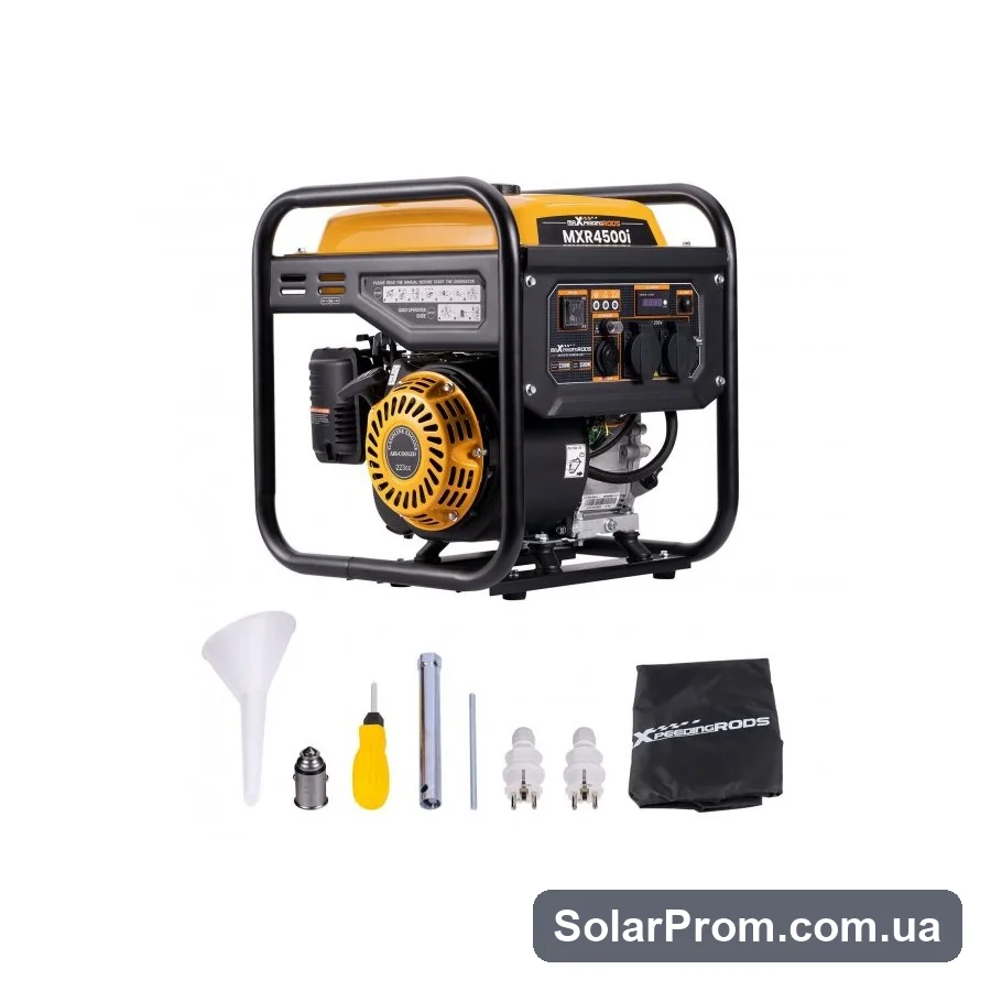 Генератор бензиновий інверторний MXR4500i MaXpeedingRods (3,2 kW) - фото 5, SolarProm