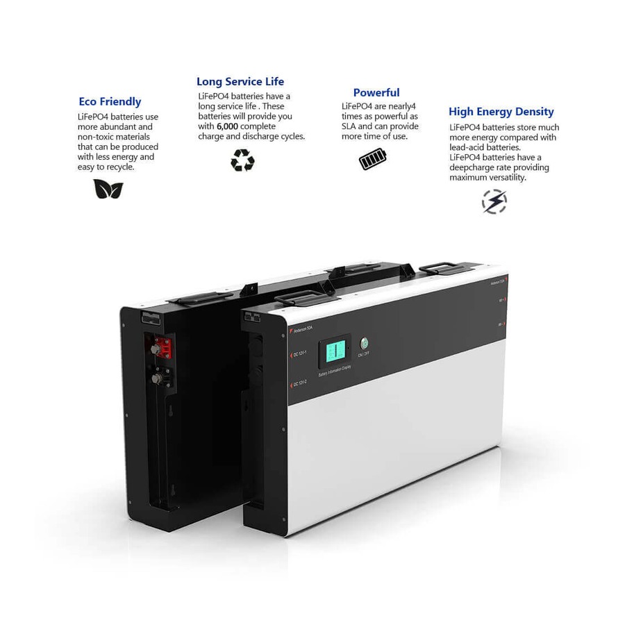 Акумуляторна батарея LFP-51200-B Delong (LiFePO4 51,2V 200Ah 10kWh) - схема роботи, фото 5