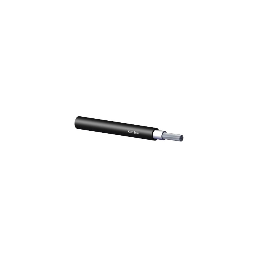 Кабель для сонячних панелей KBE Solar DB+ 6,00 Q black (SW) verz EN 50618, IEC 62930, 2 PFG 1169/10.19 - схема роботи, фото 2