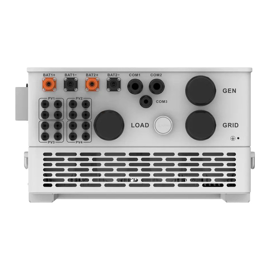 Гібридний інвертор SUN-40K-SG01HP3-EU-BM4 Deye WiFi (40 kW, 3 фази, 4 MPPT, HV) - схема роботи, фото 3
