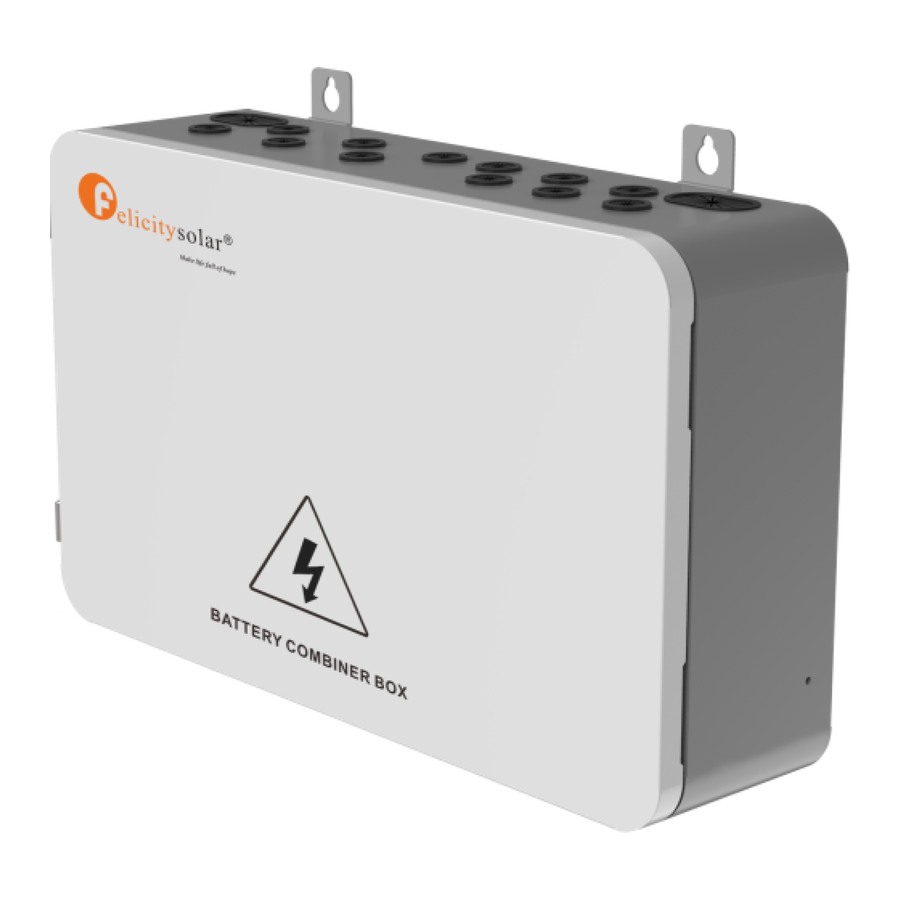Бокс для паралельного підключення LV АКБ Battery combiner box Felicity BTCB0606-200 - Felicitysolar для СЕС і резервного живлення
