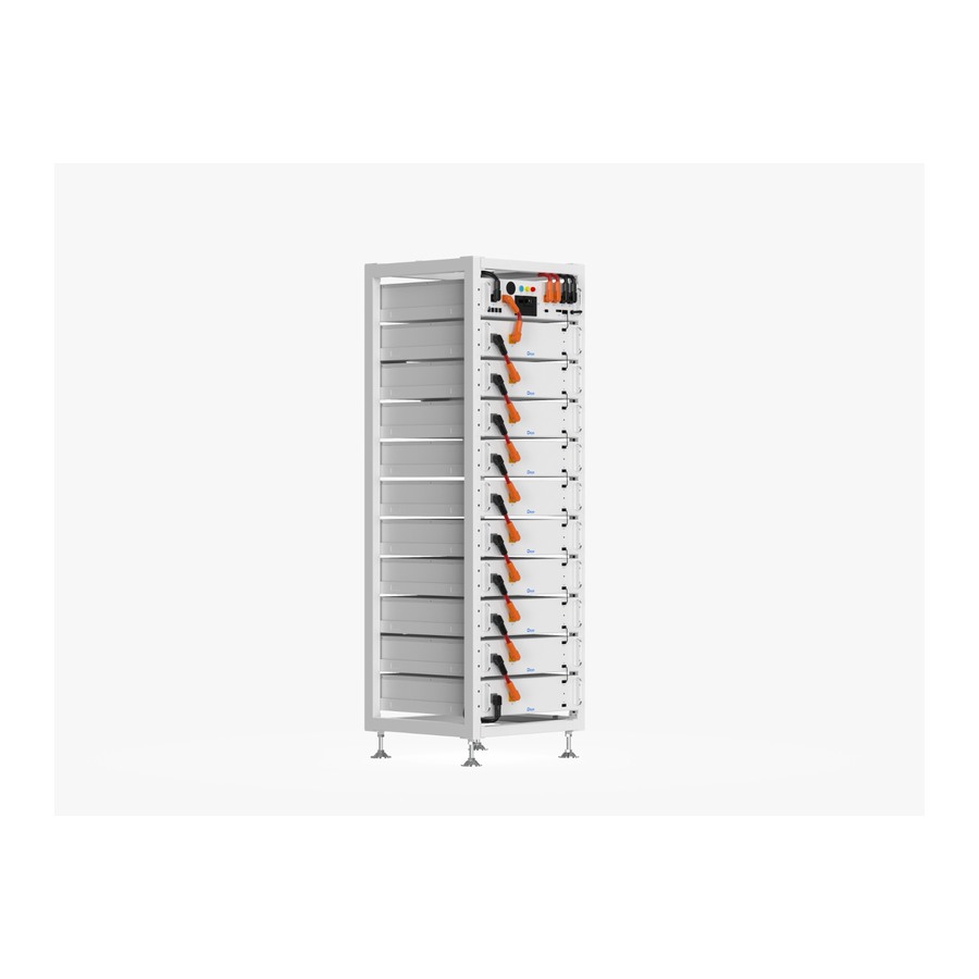 Стандартна стійка (11 шт.) BOS-A-Rack11 Deye - схема роботи, фото 2