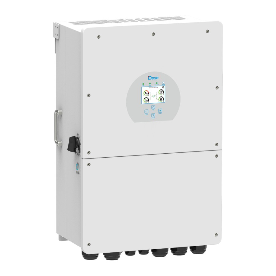 Гібридний інвертор SUN-16K-SG01LP1-EU Deye WiFi (16 kW, 1 фаза, 3 MPPT, LV) - схема роботи, фото 2