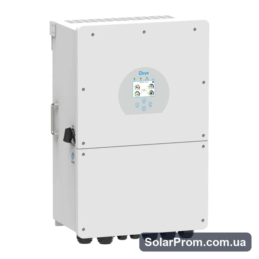 Гібридний інвертор SUN-16K-SG01LP1-EU Deye WiFi (16 kW, 1 фаза, 3 MPPT, LV) - фото 2, SolarProm