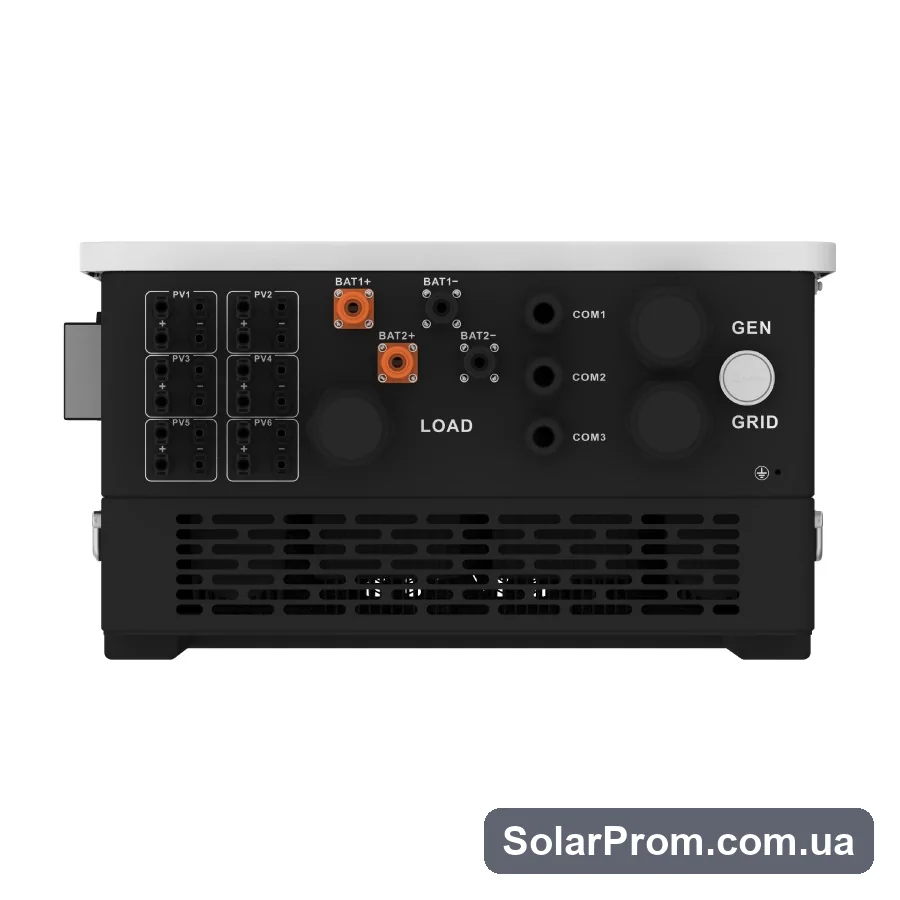 Гібридний інвертор SUN-80K-SG02HP3-EU-EM6 Deye WiFi (80 kW, 3 фази, 6 MPPT, HV) - фото 5, SolarProm