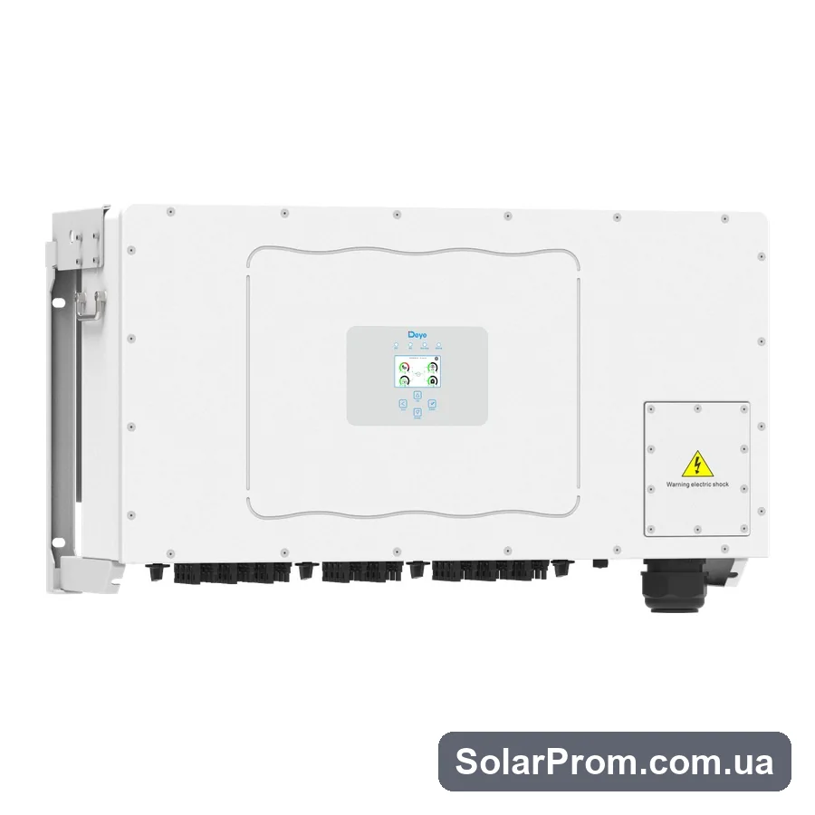 Мережевий інвертор SUN-125K-G Deye WiFi (125 kW, 3 фази, 8 MPPT) - фото 2, SolarProm