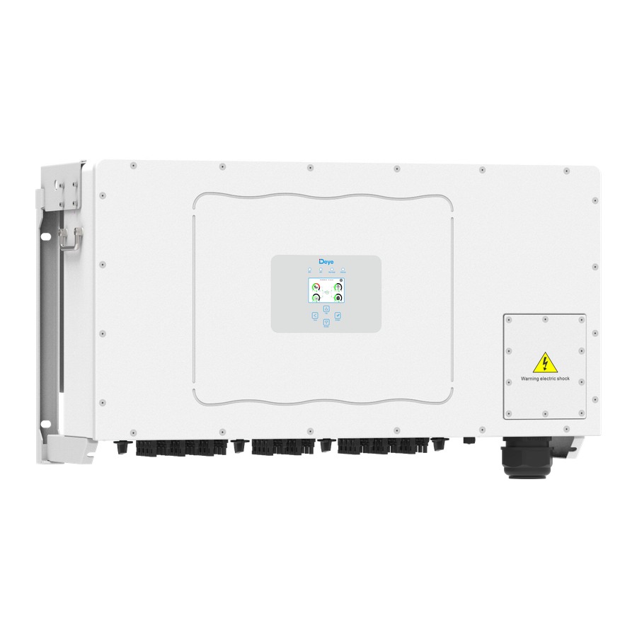 Мережевий інвертор SUN-135K-G Deye WiFi (135 kW, 3 фази, 8 MPPT) - схема роботи, фото 2