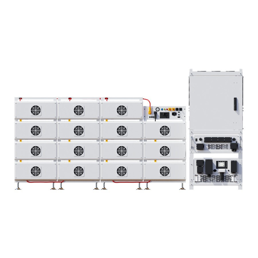 Акумуляторна батарея BOS-B-Pack14.3 Deye (High-Voltage LiFePO4 51,2V 280Ah 14,3kWh) - схема роботи, фото 2