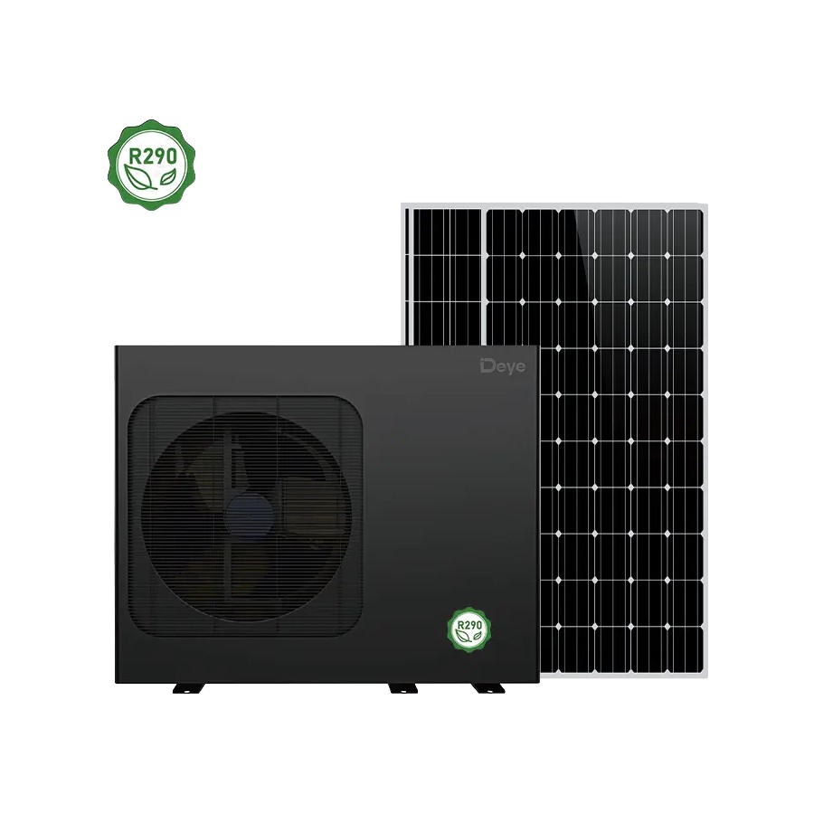 Сонячний DC інвертор тепловий насос R290 16kW повітря-вода DAWG1-ACDC-16R3EP Deye в каталозі SolarProm