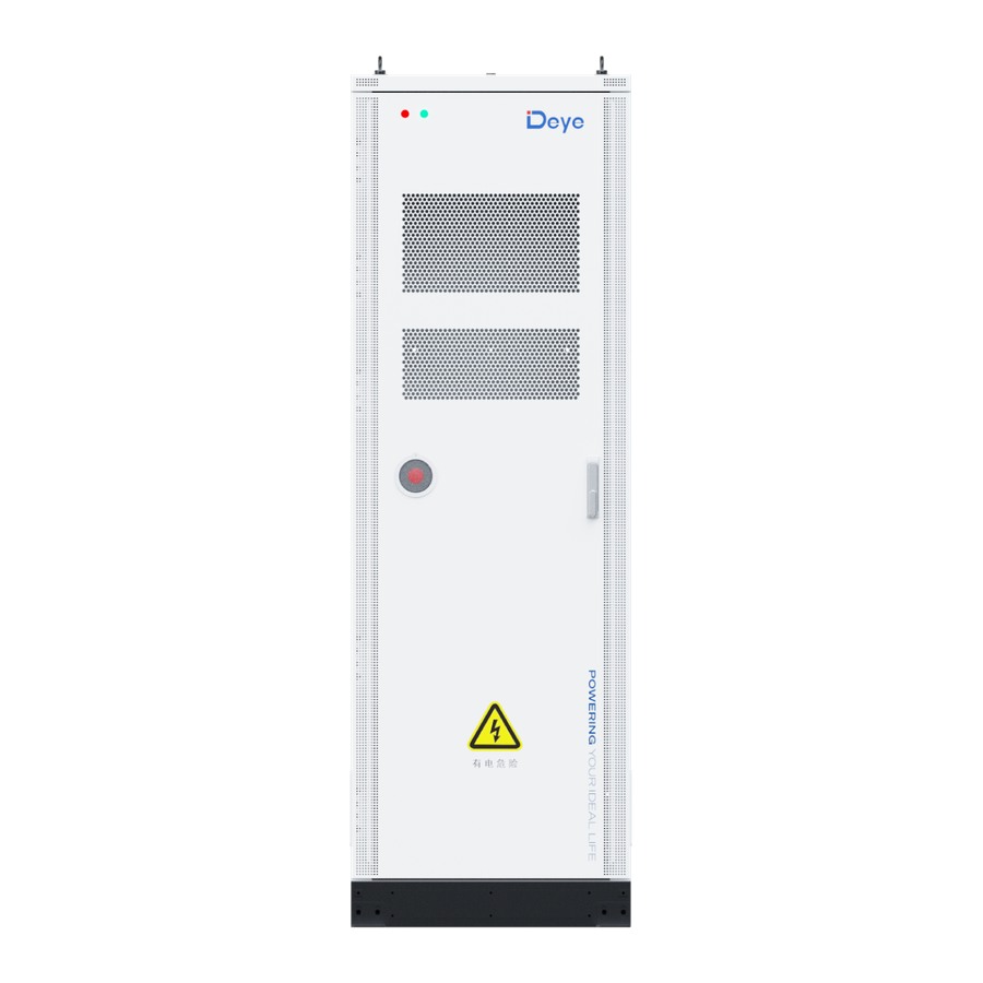 Система зберігання енергії GE-F60 Deye Outdoor Cabinet ESS (High-Voltage 60 kW LiFePO4 51,2V 100Ah 614.4Wh) - схема роботи, фото 2