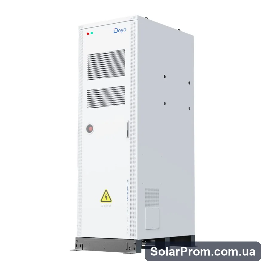 Система зберігання енергії GE-F60 Deye Outdoor Cabinet ESS (High-Voltage 60 kW LiFePO4 51,2V 100Ah 614.4Wh) - фото 3, SolarProm