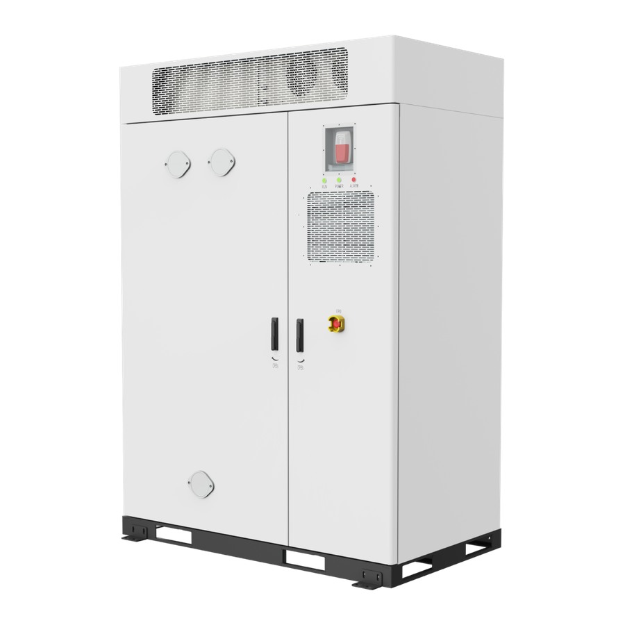 Система зберігання енергії Deye MS-GS215-2H3 (100 kW (380/400Vac, 50/60Hz)HV 215kWh LiFePO4) - схема роботи, фото 2