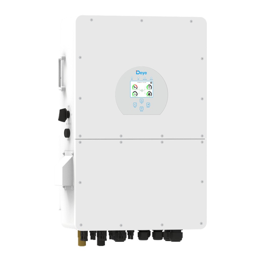 Гібридний інвертор Deye SUN-30K-SG02HP3-EU-AM2 WiFi (30 kW, 3 фази, 3 MPPT, HV) - схема роботи, фото 2