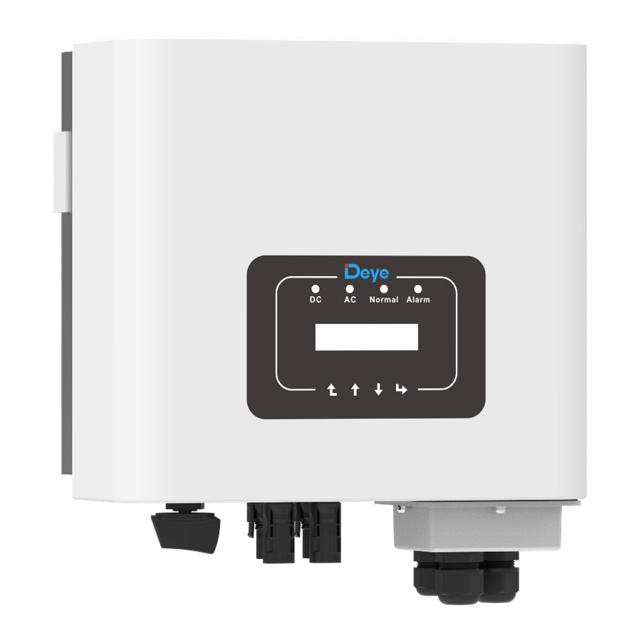 Мережевий інвертор SUN-06K-G Deye WiFi (6 kW, 1 фаза, 2 MPPT) - схема роботи, фото 2