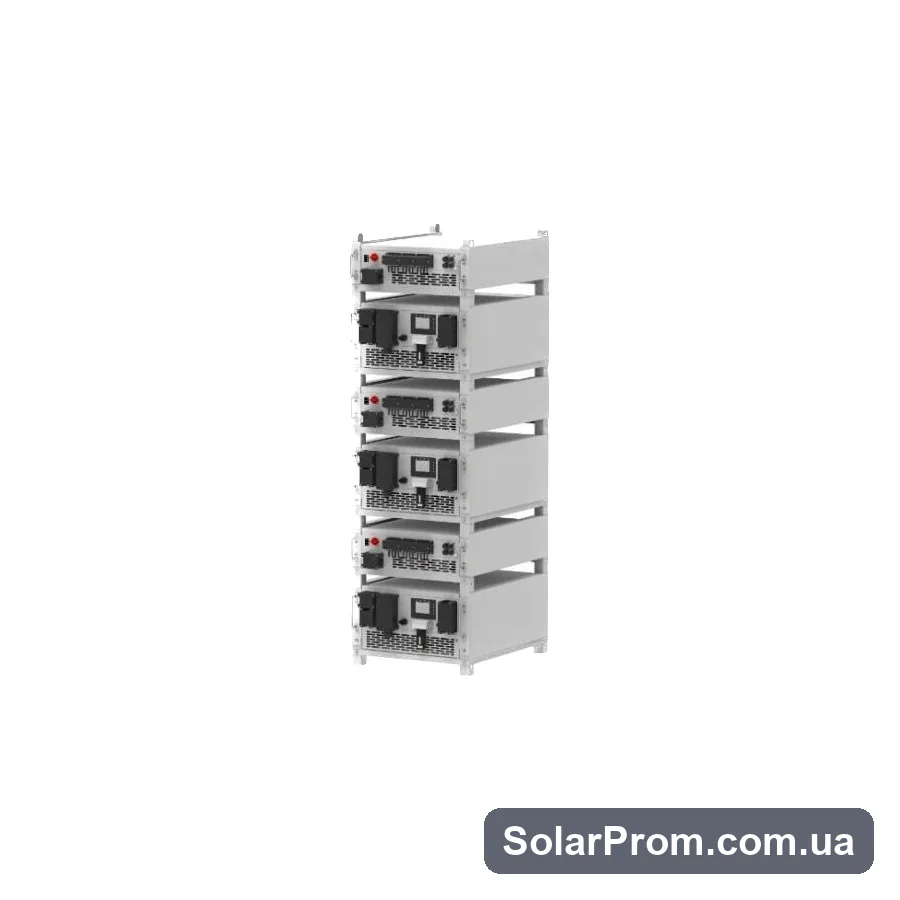 Гібридний інвертор Deye SUN-100K-PCSL01HP3 (100 кВт, 3 фази, HV, WiFi) - фото 2, SolarProm