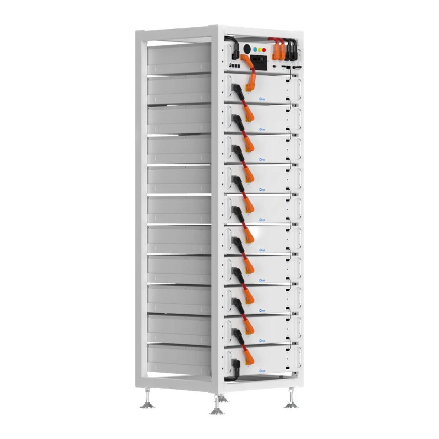 Стандартна стійка BOS-A-Rack14 Deye (14 шт.) - схема роботи, фото 3