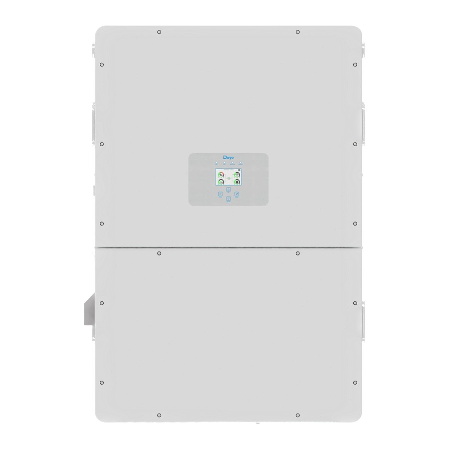 Гібридний інвертор Deye SUN-100K-SG02HP3-EU-GM10 (100 кВт, 3 фази, HV, 10 MPPT, WiFi) - схема роботи, фото 3