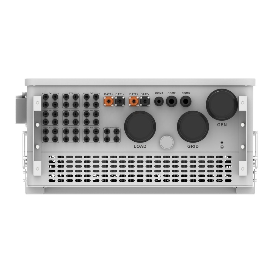 Гібридний інвертор Deye SUN-100K-SG02HP3-EU-GM10 (100 кВт, 3 фази, HV, 10 MPPT, WiFi) - схема роботи, фото 5