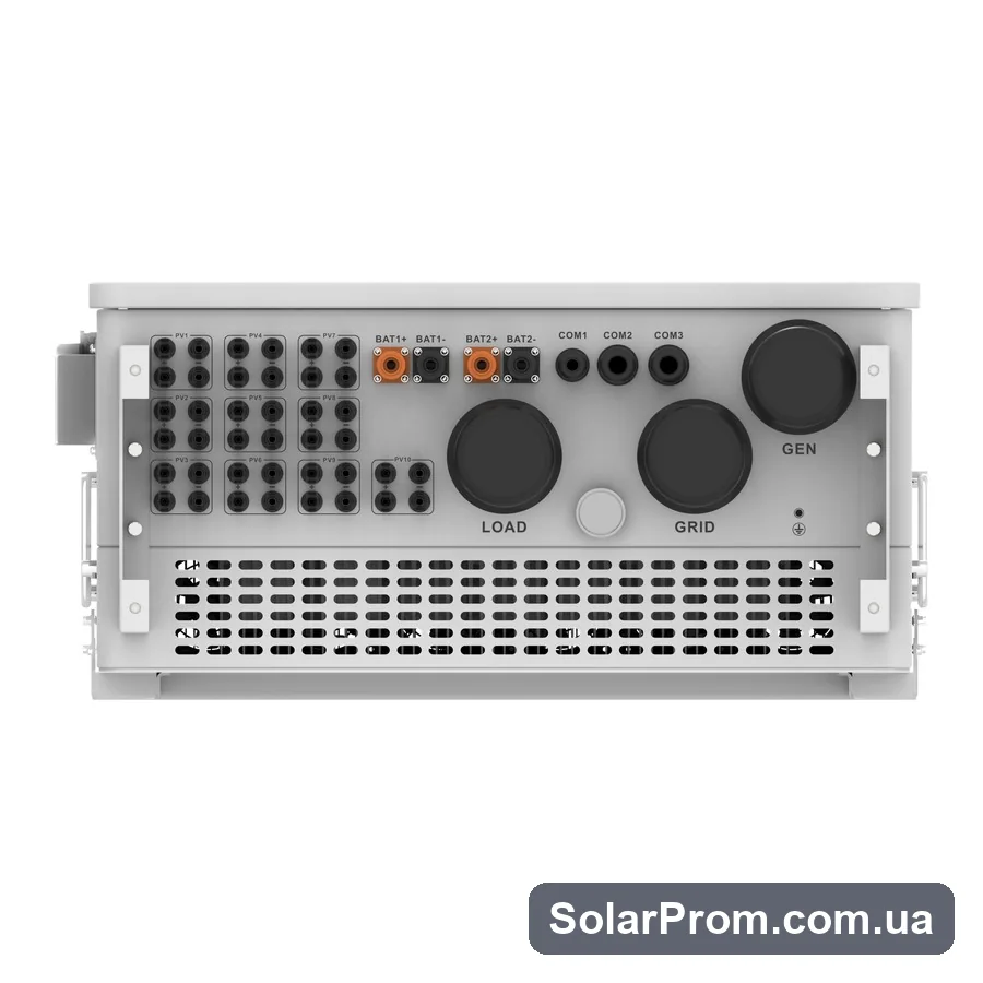 Гібридний інвертор Deye SUN-100K-SG02HP3-EU-GM10 (100 кВт, 3 фази, HV, 10 MPPT, WiFi) - фото 5, SolarProm
