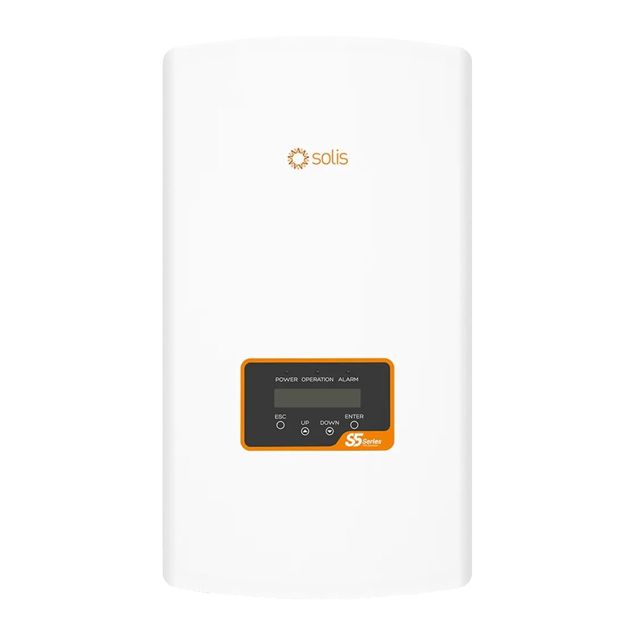 Мережевий інвертор S5-GR3P15K Solis WiFi (15 kW, 3 фази, 2 МРРТ) в каталозі SolarProm