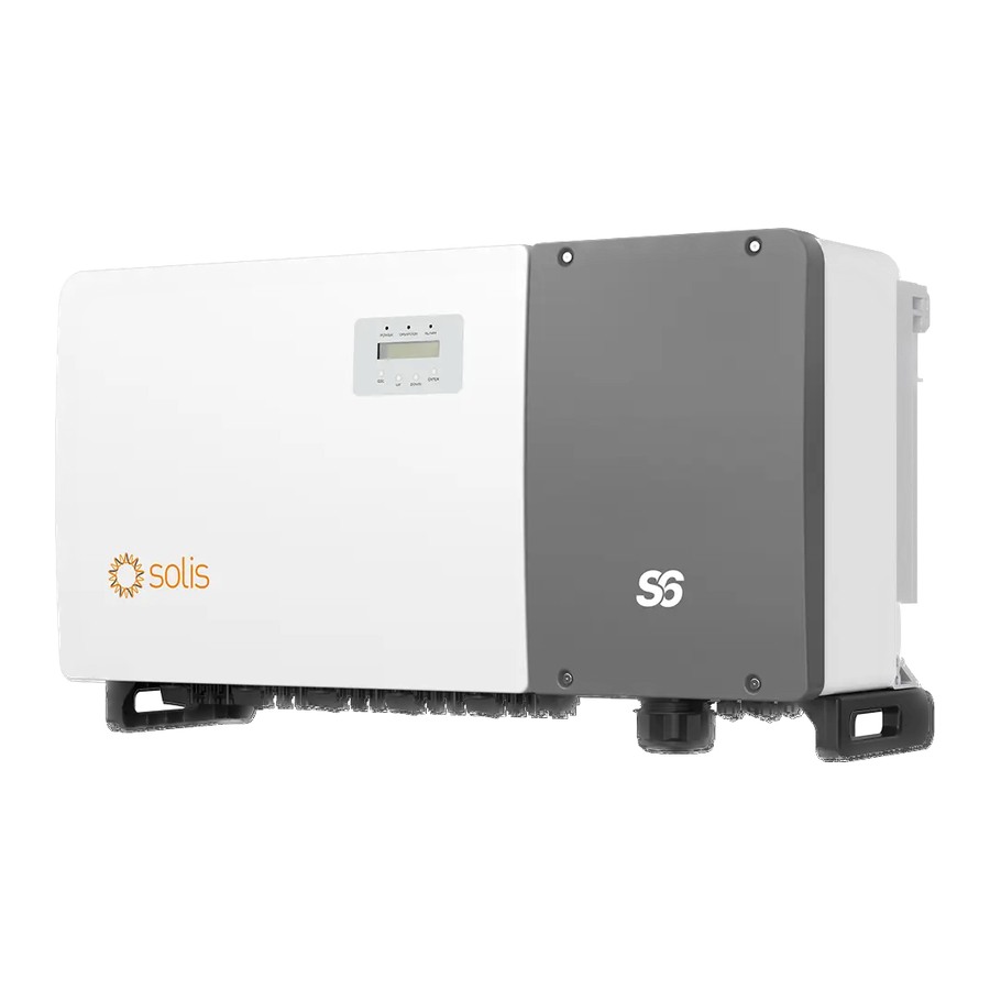 Мережевий інвертор S6-GC3P125K Solis WiFi (125 kW, 3 фази, 10 МРРТ) в каталозі SolarProm