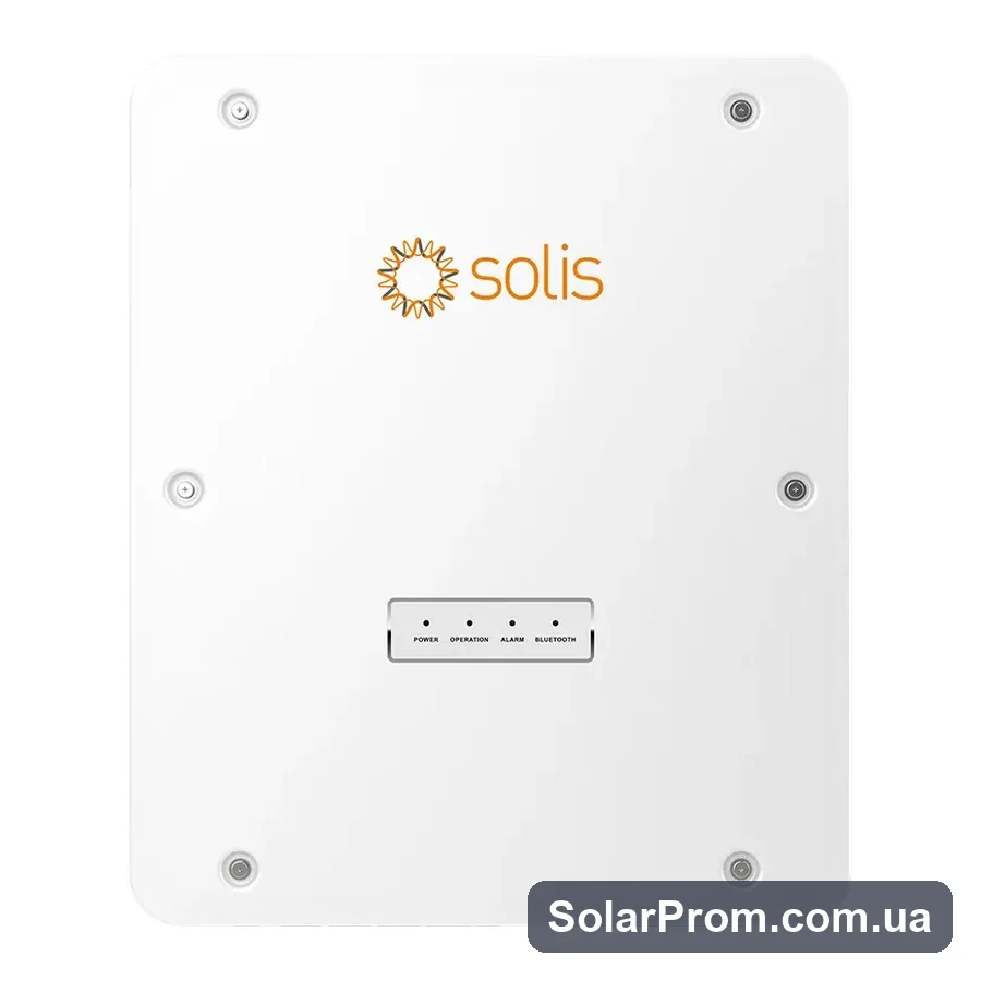 Мережевий інвертор S6-GC3P50K04-NV-ND Solis WiFi (50 кВт, 3 фази, 4 MPPT) — фото товару в каталозі SolarProm