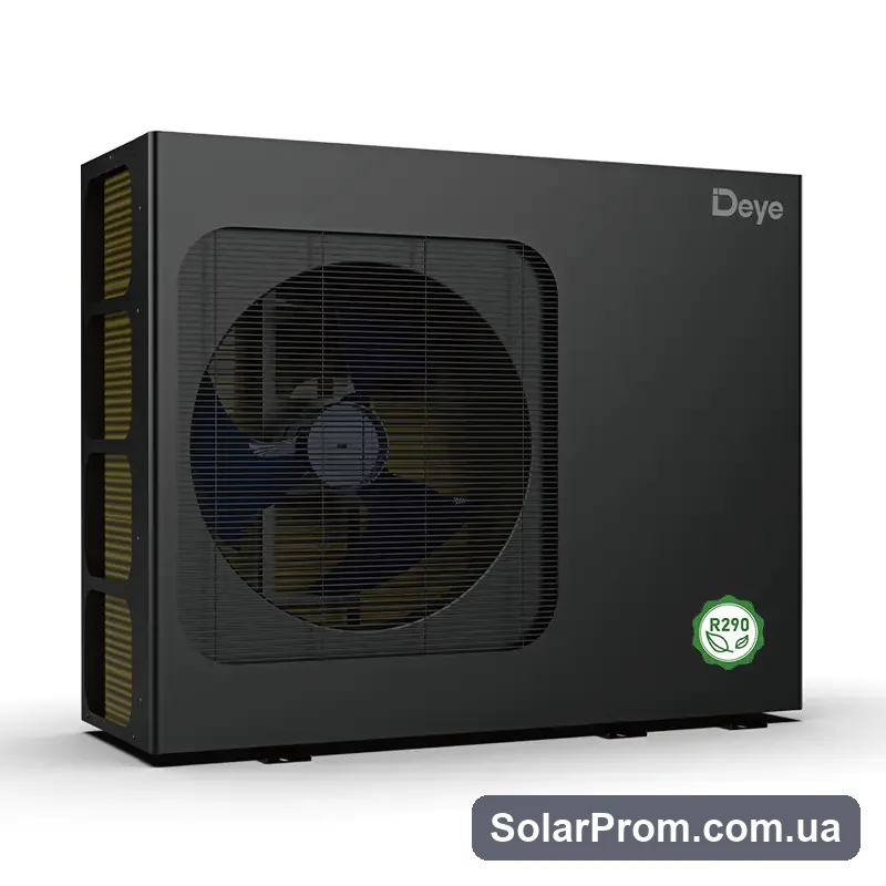 Моноблочный солнечный тепловой насос Deye DAWG1-ACDC2-12R3EP (12 кВт, Hybrid ACDC, R290, 3 фазы) — фото товара в каталоге SolarProm