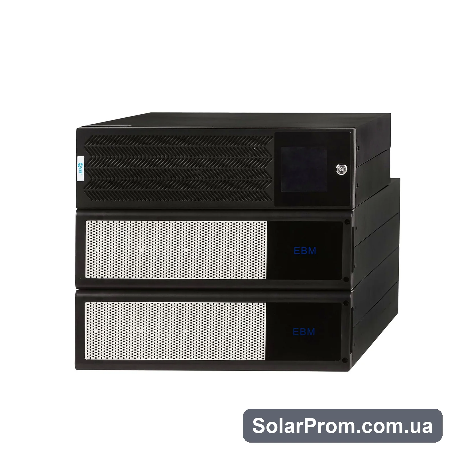 Онлайн ИБП COMEX PS 20K (20 kVA/20kW, без батарей, ЗП 13А 32-40 АКБ. Для фирменных бат-блоков — добавлять минимум 2 блока с АКБ 9А·ч!) в каталоге SolarProm