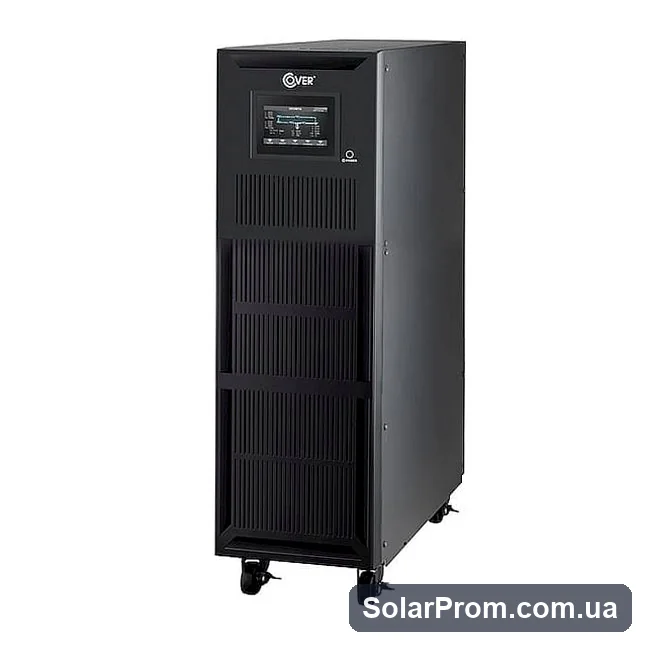 Онлайн ИБП COMEX JR 10K (10 kVA/10 kW, без батарей, максимум 40 шт. 12В/7-9Ач, ЗУ 12А) в каталоге SolarProm