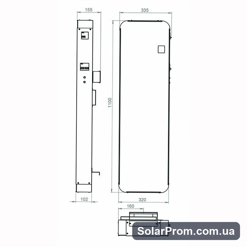 Стабілізатор напруги Volter Smart-81 (3*27) (морозстійкий) - фото 3, SolarProm
