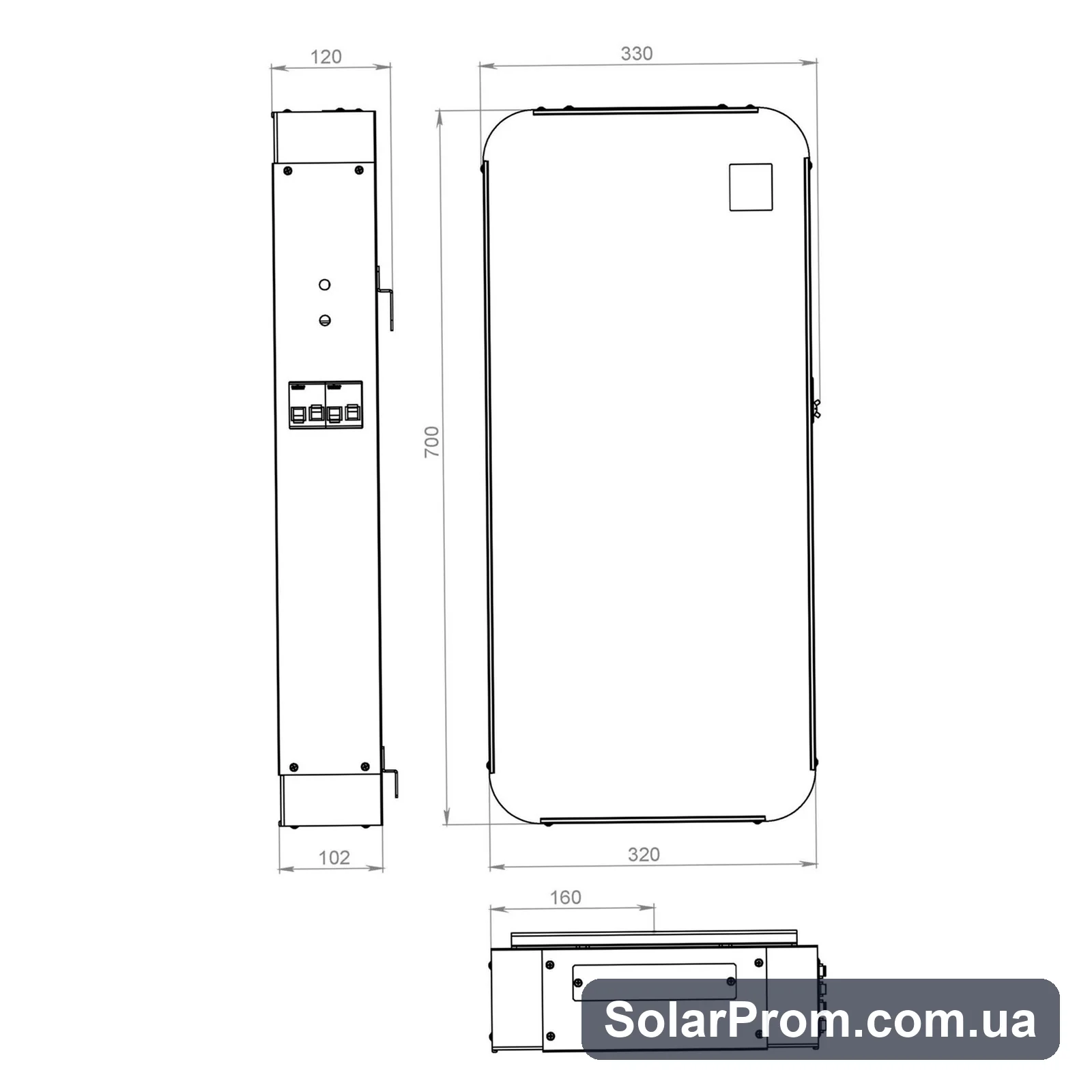 Стабилизатор напряжения Volter Smart-42 (3*14) (морозостойкий) - фото 3, SolarProm