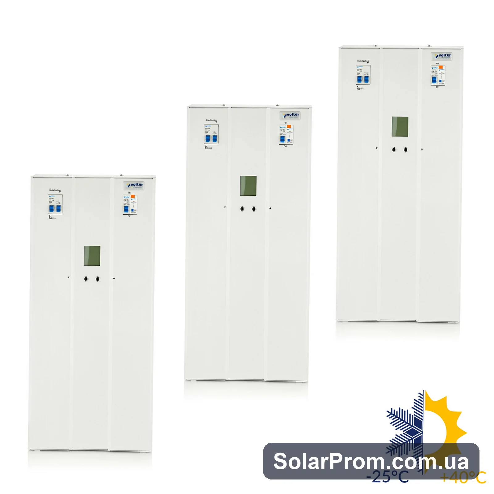 Стабілізатор напруги Volter EtalonS-42 (3*14) (морозостійкий) - фото 2, SolarProm