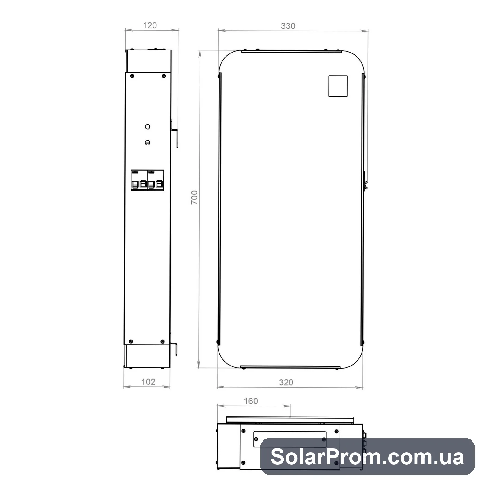 Стабилизатор напряжения Volter Smart- 33 (3*11) (морозостойкий) - фото 3, SolarProm