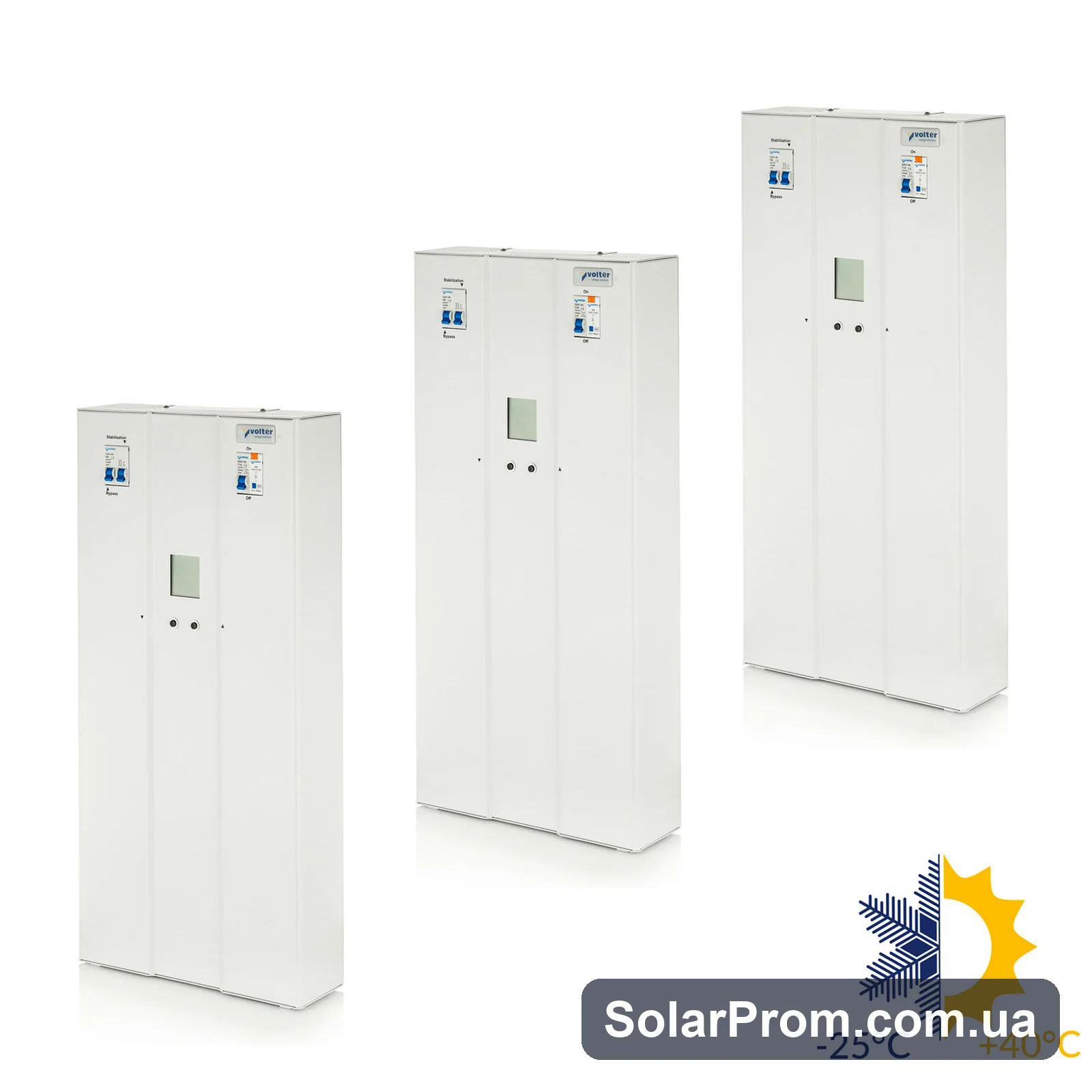 Стабілізатор напруги Volter EtalonS-33 (3*11) (морозостійкий) в каталозі SolarProm