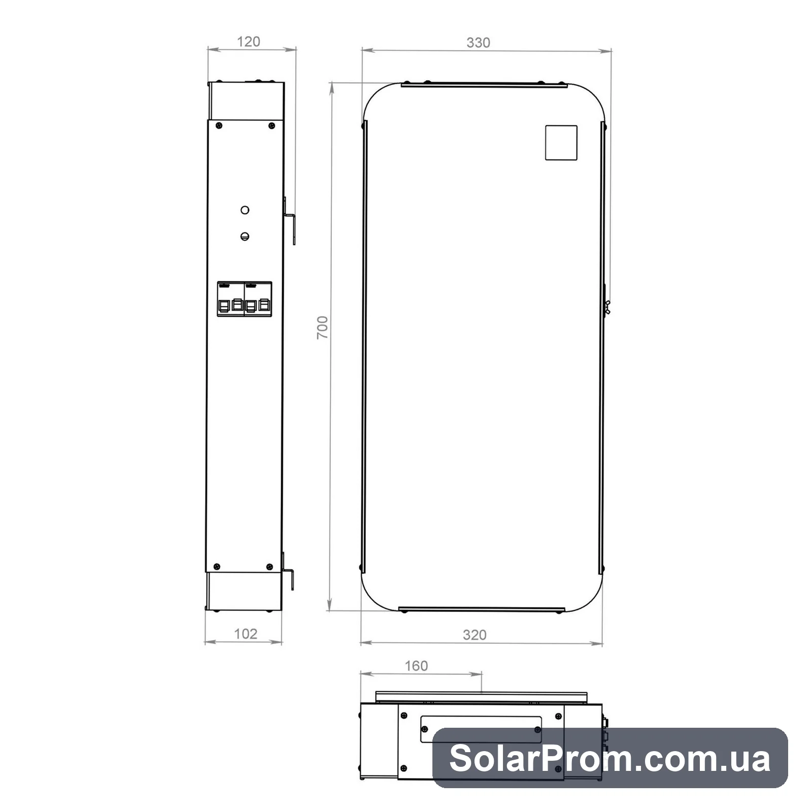 Стабилизатор напряжения Volter Smart-14 (морозостойкий) - фото 3, SolarProm