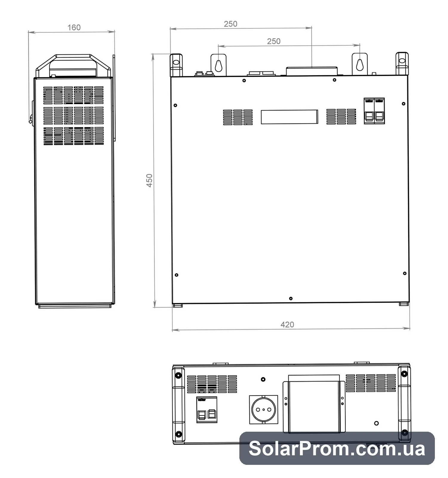 Стабилизатор напряжения Volter-21 пттм (3*7) - фото 3, SolarProm