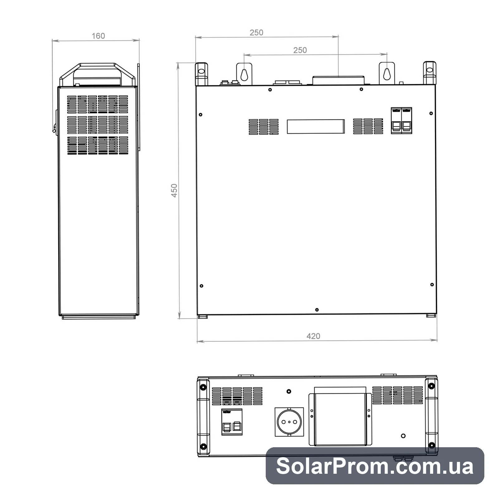 Стабилизатор напряжения Volter 42 пттм (3*14) - фото 3, SolarProm